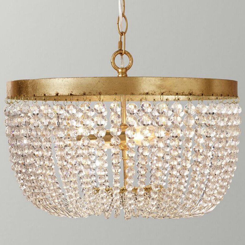 Люстра Crystalline Chandelier Латунь Люстра Crystalline Chandelier Латунь в Твери | Loft Concept