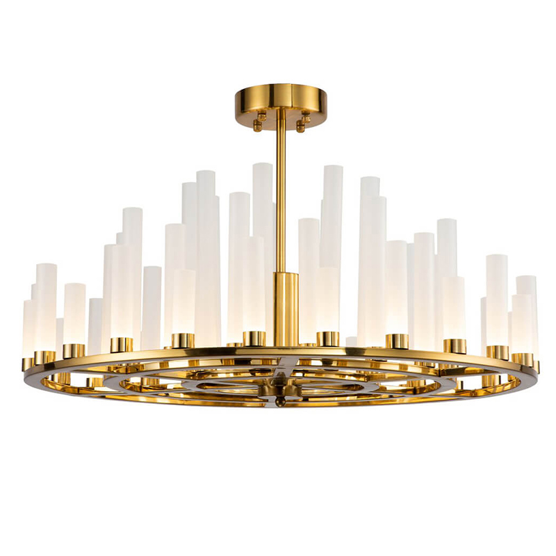 Люстра Candlestick Chandelier Глянцевое золото Люстра Candlestick Chandelier Глянцевое золото в Твери | Loft Concept