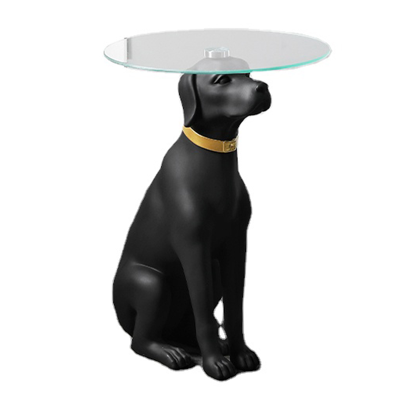 Приставной стол Black Dog Table Черный Приставной стол Black Dog Table Черный в Твери | Loft Concept