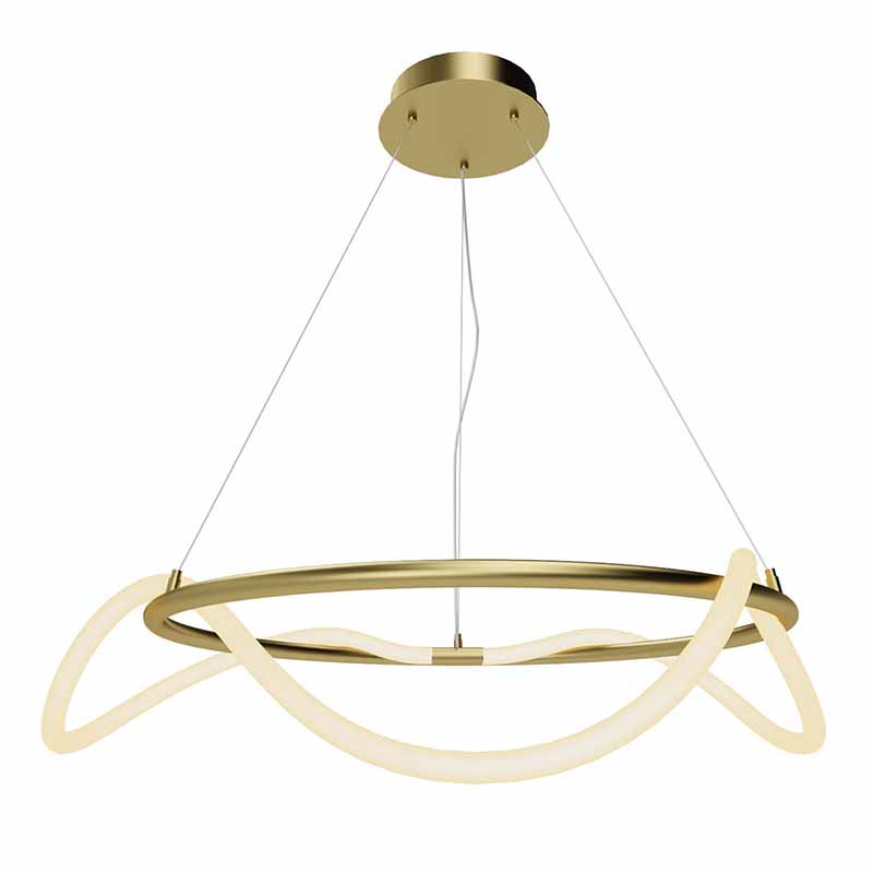 Люстра Luke Lampco Tracer Chandelier Gold 60 Белый матовое золото Люстра Luke Lampco Tracer Chandelier Gold 60 Белый матовое золото в Твери | Loft Concept