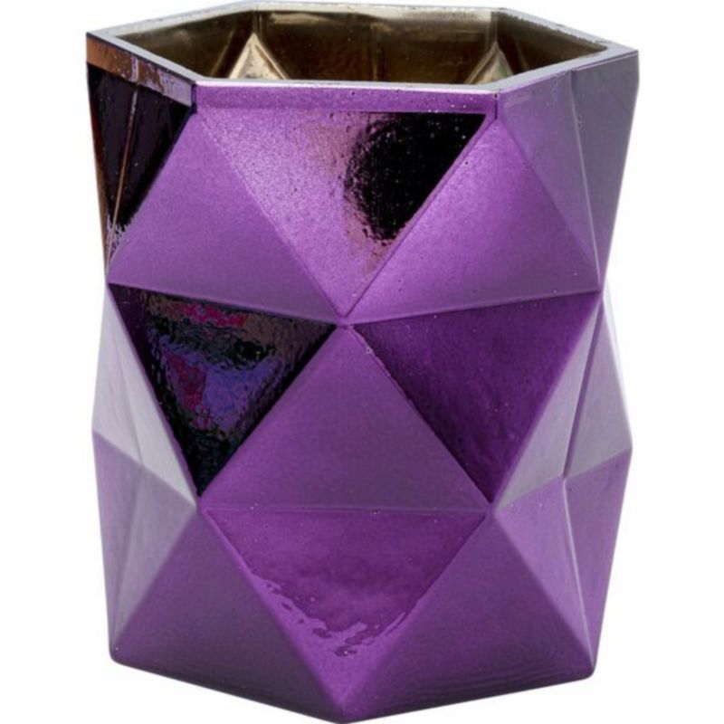 Подсвечник фиолетовый Triangle Reflection Фиолетовый Подсвечник фиолетовый Triangle Reflection Фиолетовый в Твери | Loft Concept