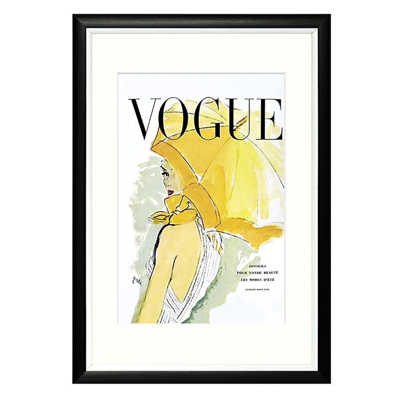 Постер Vogue July-August 1950 Мульти Постер Vogue July-August 1950 Мульти в Твери | Loft Concept