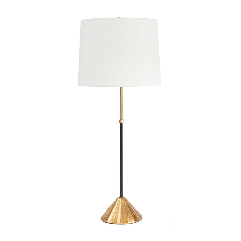 Настольная лампа Arleta Table lamp Белый Черный Золотой Настольная лампа Arleta Table lamp Белый Черный Золотой в Твери | Loft Concept