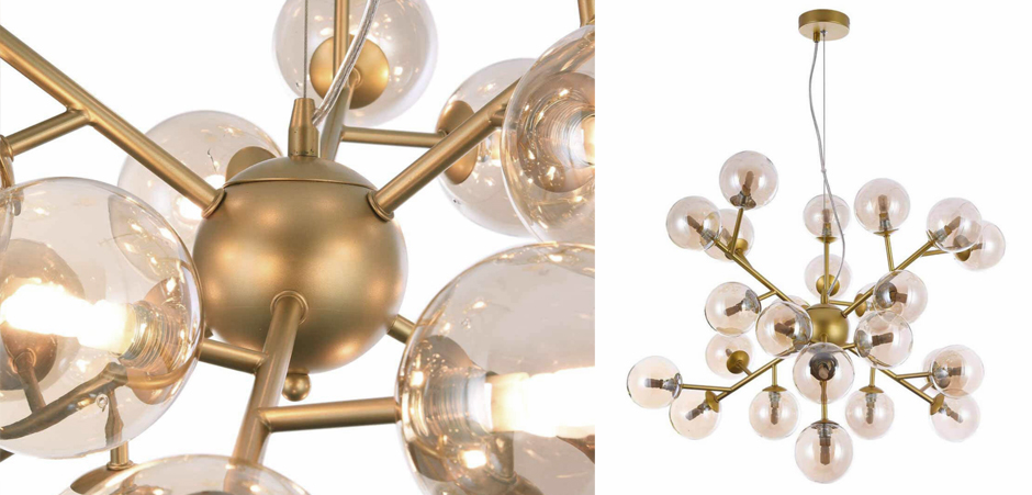 Люстра Berries Chandelier Amber 65 Люстра Berries Chandelier Amber 65 - Loft-Concept в Твери