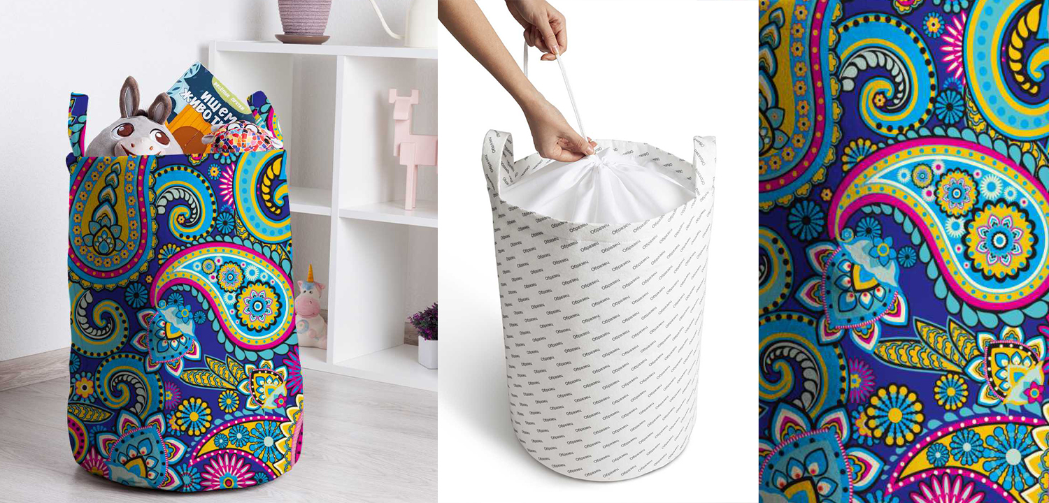 Корзина Paisley Basket - фото