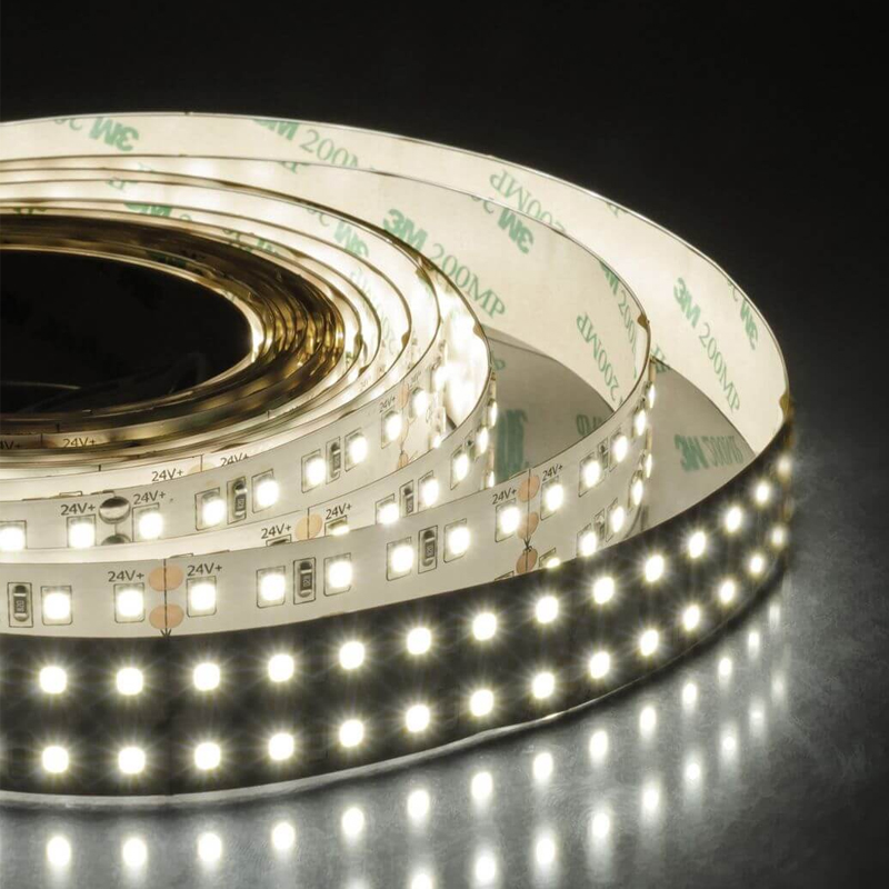 Светодиодная лента 38W/m 240Led/m 2835SMD теплый белый Белый Светодиодная лента 38W/m 240Led/m 2835SMD теплый белый Белый в Твери | Loft Concept