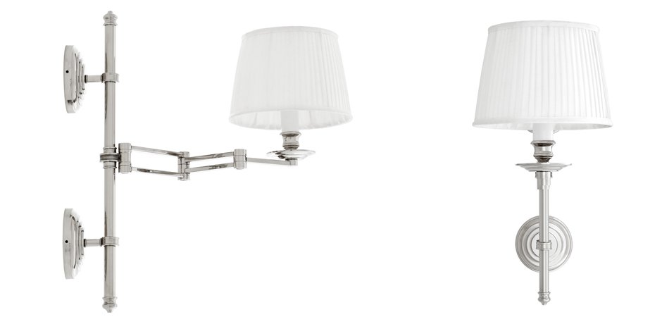 Бра Wall Lamp Favonius Nickel Бра Wall Lamp Favonius Nickel - Loft-Concept в Твери