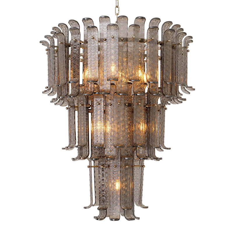 Люстра Philipp Plein Chandelier Rodeo Drive L Серый Никель Люстра Philipp Plein Chandelier Rodeo Drive L Серый Никель в Твери | Loft Concept