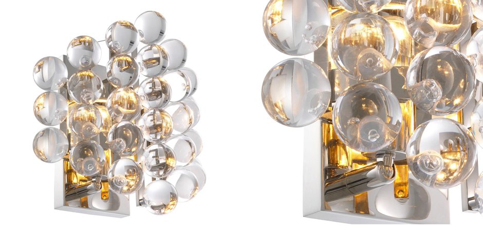 Бра Wall Lamp Mylo Nickel Бра Wall Lamp Mylo Nickel - Loft-Concept в Твери