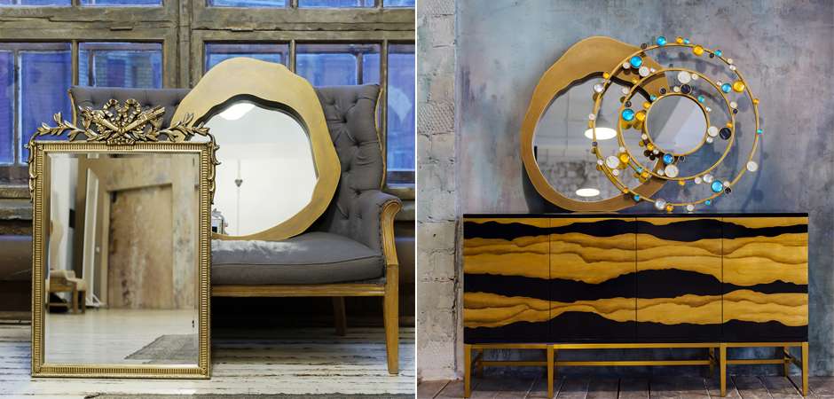 Зеркало Blot Mirror Зеркало Blot Mirror - Loft-Concept в Твери