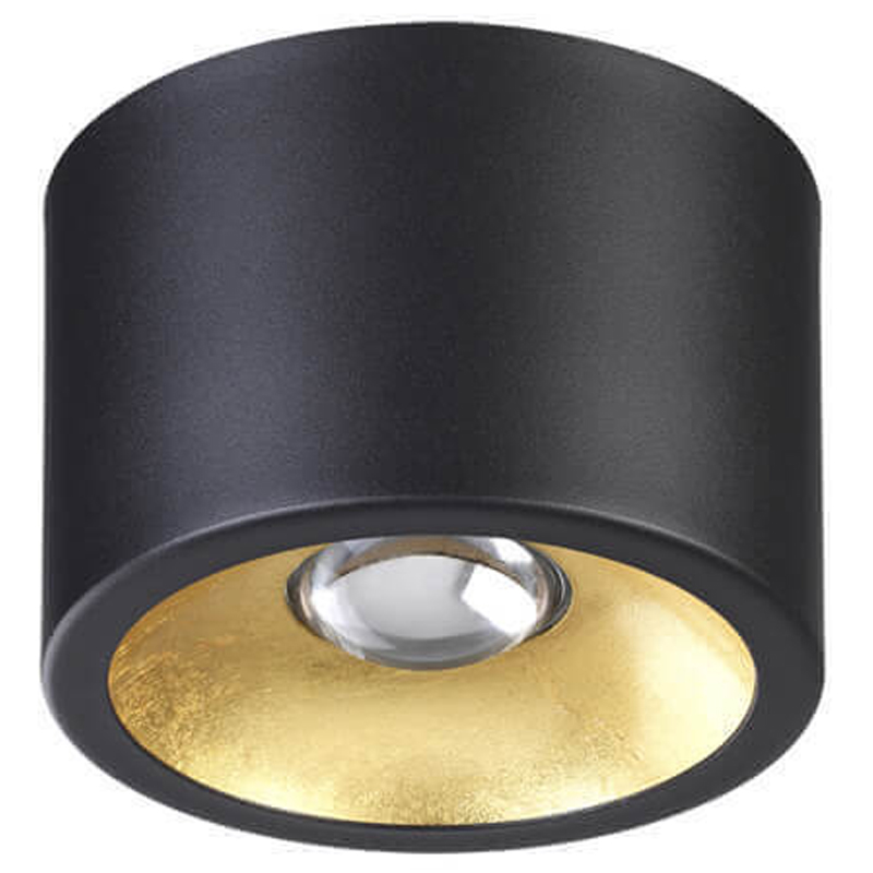 Спот Gold Diffuse Черный Черный Золотой в Твери | Loft Concept 