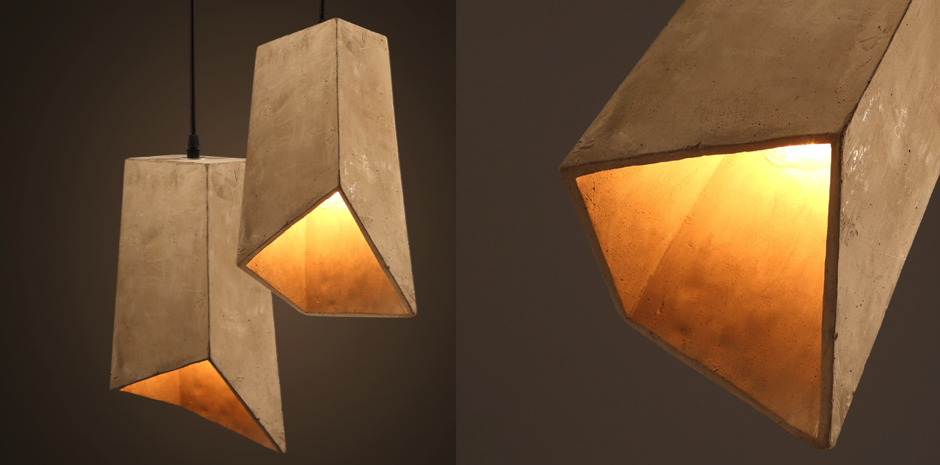 Подвесной светильник Art Concrete Column Подвесной светильник Art Concrete Column - Loft-Concept в Твери