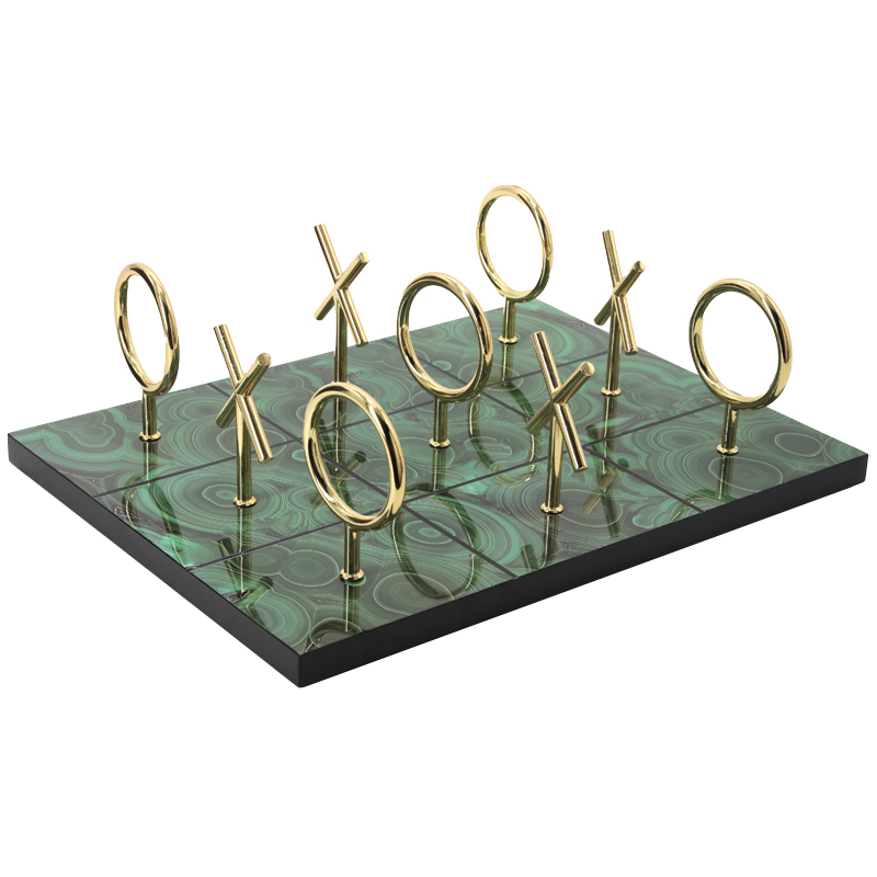 Игра Tic-tac-toe Malachite Малахит Игра Tic-tac-toe Malachite Малахит в Твери | Loft Concept