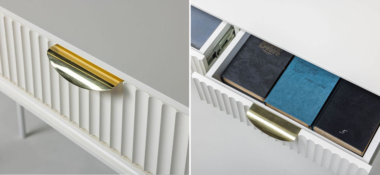 Консоль Antique Order Белая - фото №1