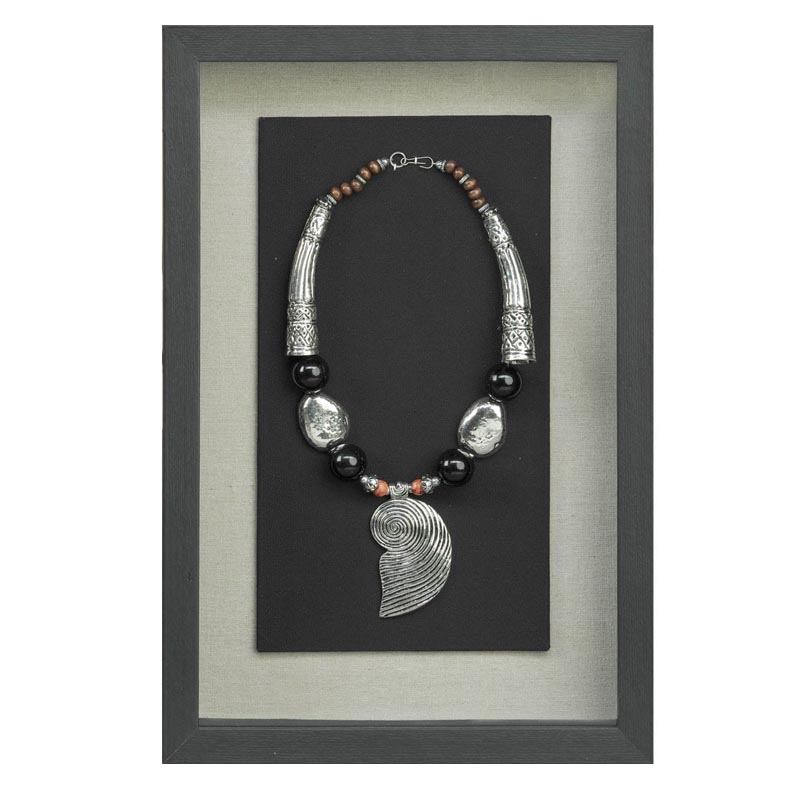 Панно Necklace Wall Accessory I Черный Серебряный Панно Necklace Wall Accessory I Черный Серебряный в Твери | Loft Concept