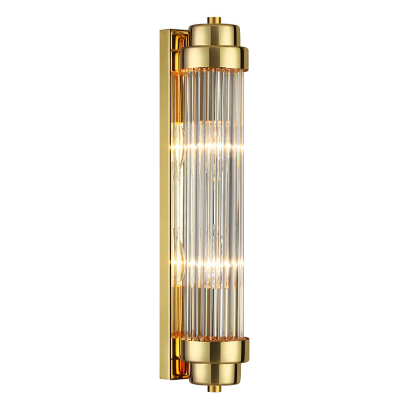 Бра Dirck Glass TUBE Sconce Gold Золотой в Твери | Loft Concept 