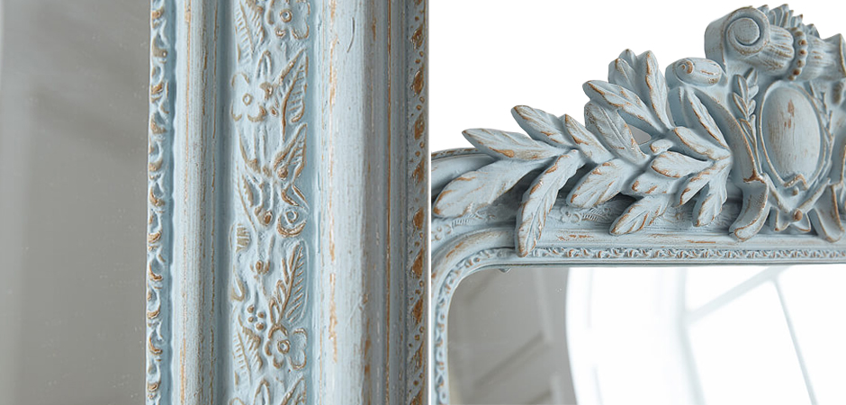 Зеркало Polastron Mirror Pastel Blue Зеркало Polastron Mirror Pastel Blue - Loft-Concept в Твери
