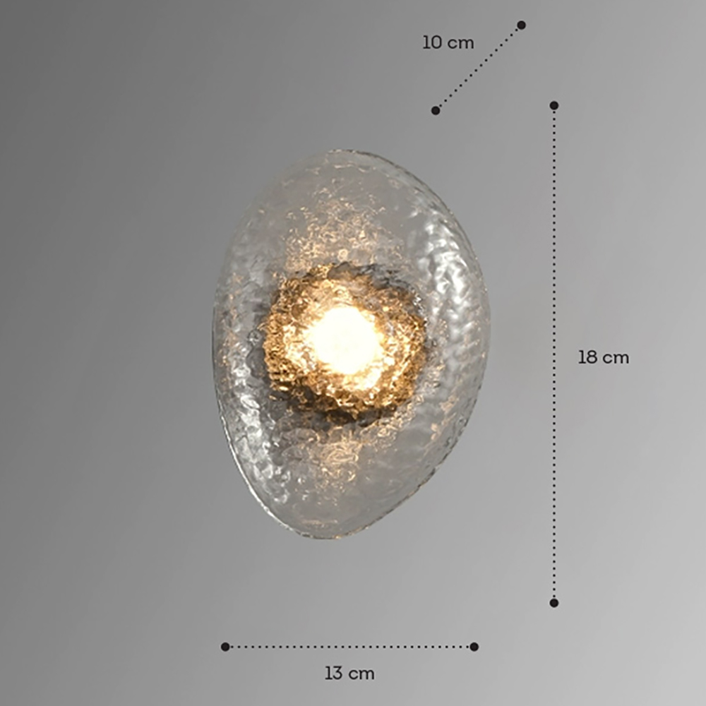 Бра LINDIS FROST LONG WALL 1 лампа Прозрачное стекло в Твери