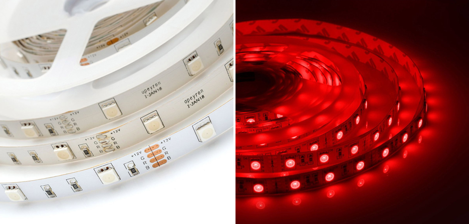 Светодиодная влагозащищенная лента 14,4W/m 60LED/m 5050SMD разноцветная 5M Светодиодная влагозащищенная лента 14,4W/m 60LED/m 5050SMD разноцветная 5M - Loft-Concept в Твери