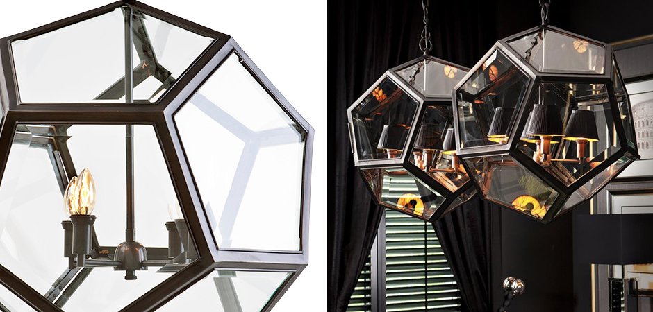 Люстра Eichholtz Lantern Yorkshire Bronze L - Loft-Concept в Твери