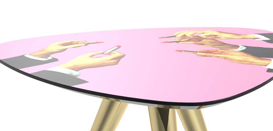 Журнальный стол Seletti Side Table Pink Lipsticks Журнальный стол Seletti Side Table Pink Lipsticks - Loft-Concept в Твери