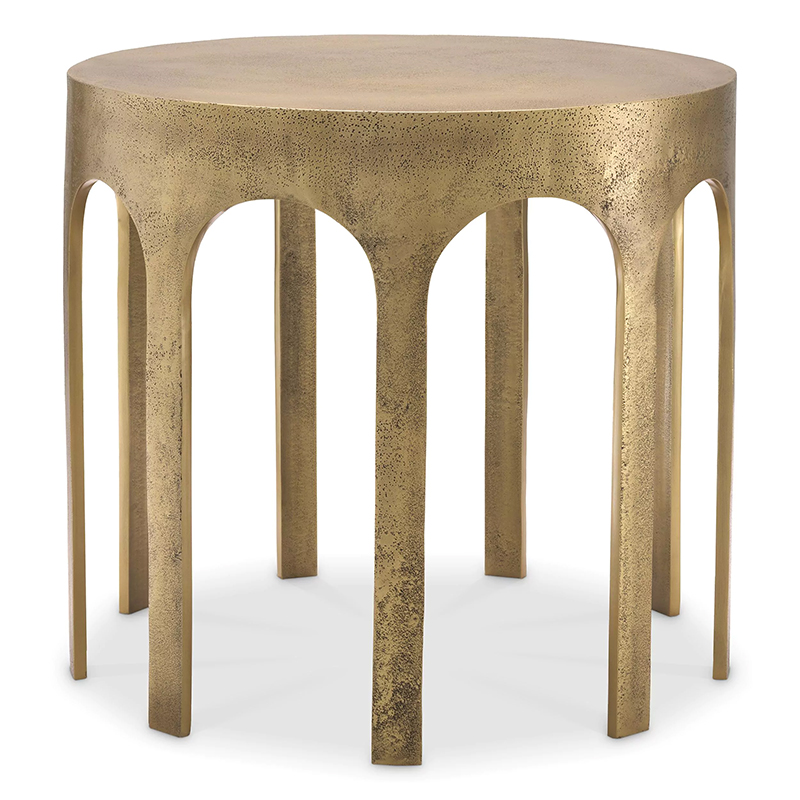 Приставной стол Eichholtz Side Table Gardini Латунь Приставной стол Eichholtz Side Table Gardini Латунь в Твери | Loft Concept