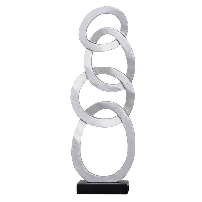 Статуэтка Anillos Statuette silver Серебряный Статуэтка Anillos Statuette silver Серебряный в Твери | Loft Concept