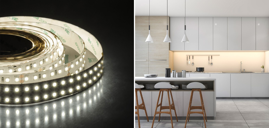 Светодиодная лента 38W/m 240LED/m 2835SMD теплый белый 5M Светодиодная лента 38W/m 240LED/m 2835SMD теплый белый 5M - Loft-Concept в Твери