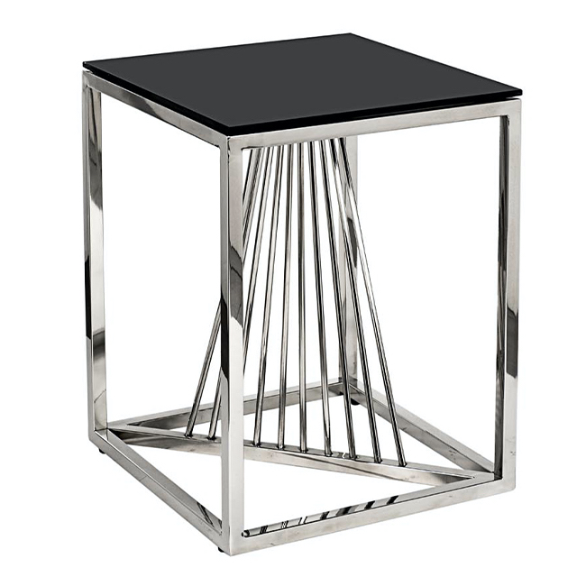 Стол Section Diagonal Stainless Steel 50 Нержавеющая сталь Глянцевый черный Стол Section Diagonal Stainless Steel 50 Нержавеющая сталь Глянцевый черный в Твери | Loft Concept