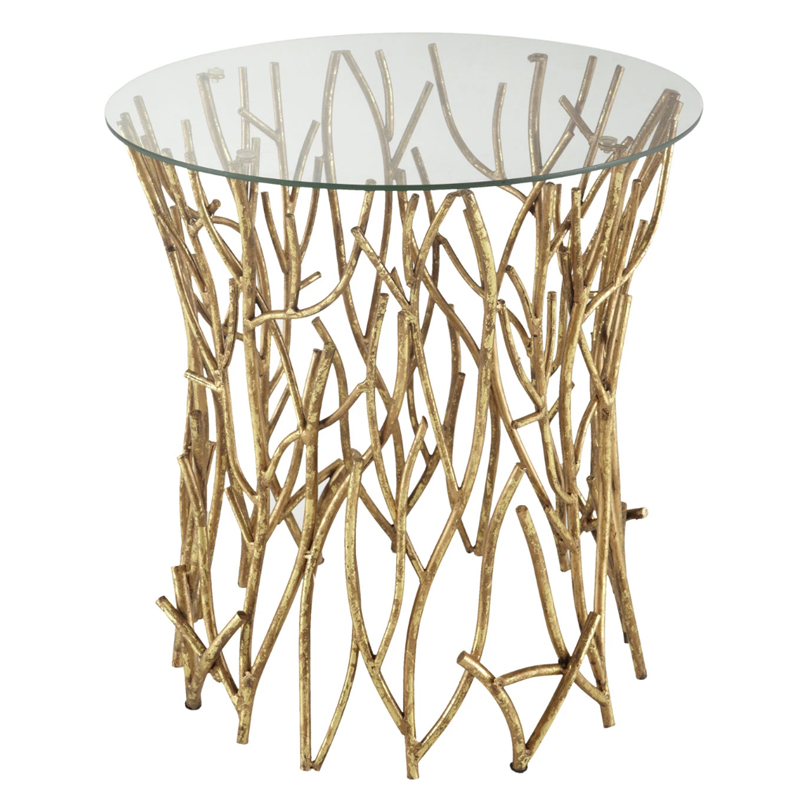 Приставной стол Golden Forest Золотой Приставной стол Golden Forest Золотой в Твери | Loft Concept
