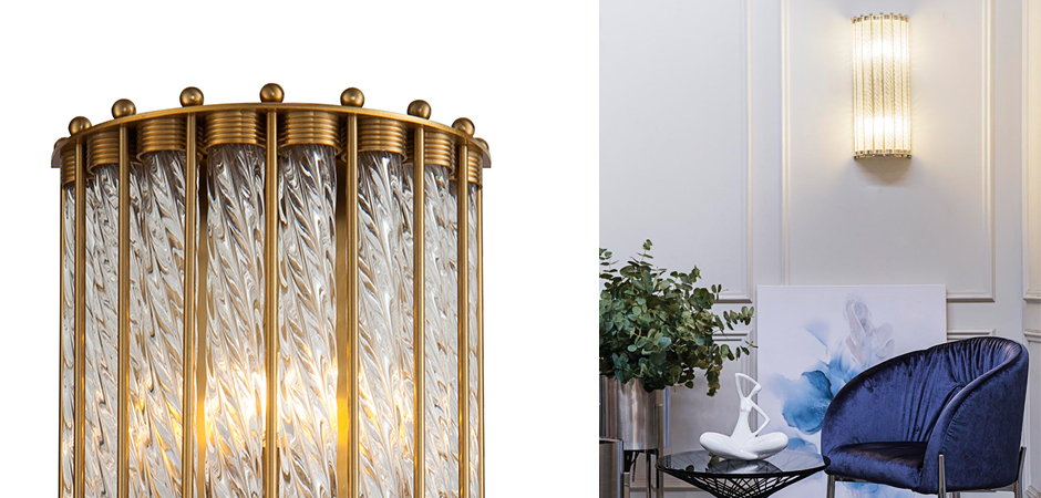 Бра Lantern Tiziano Brass Sconces Бра Lantern Tiziano Brass Sconces - Loft-Concept в Твери