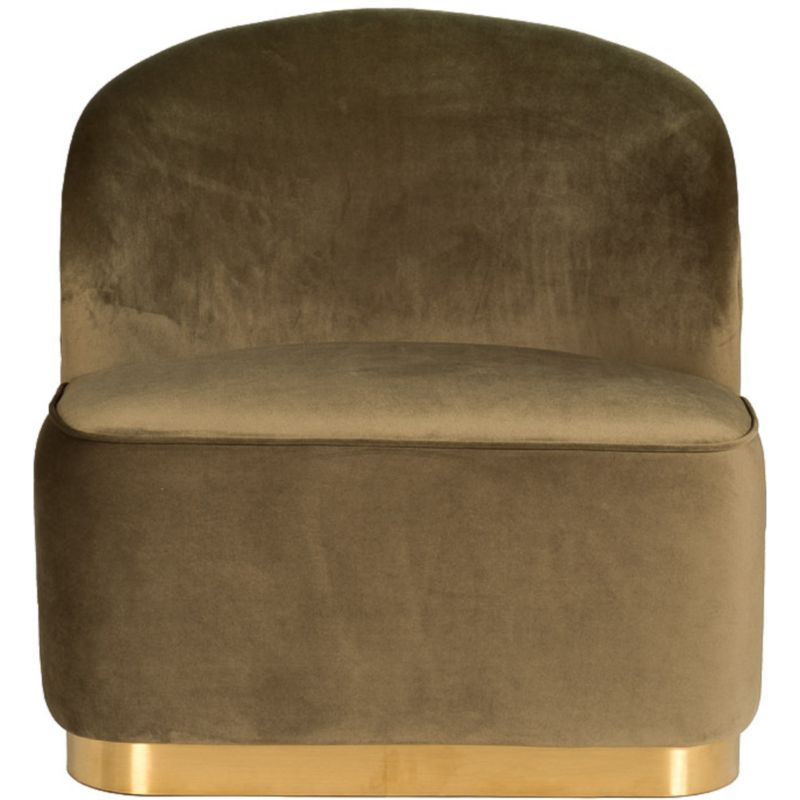 Кресло Zion DARK OLIVE WITH GOLD Темно-оливковый Кресло Zion DARK OLIVE WITH GOLD Темно-оливковый в Твери | Loft Concept