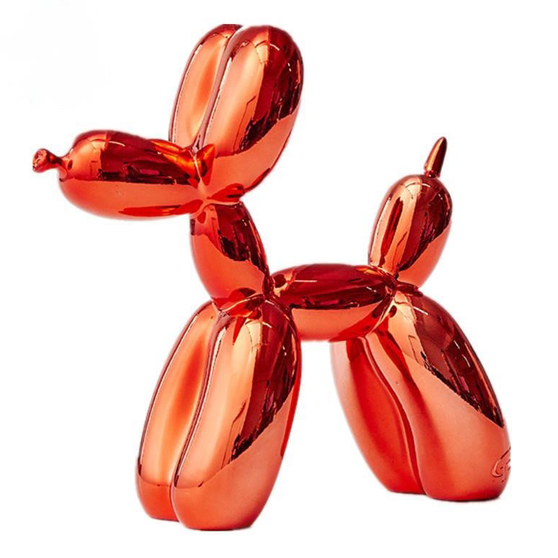 Статуэтка Jeff Koons Balloon Dog medium Red Красный Статуэтка Jeff Koons Balloon Dog medium Red Красный в Твери | Loft Concept