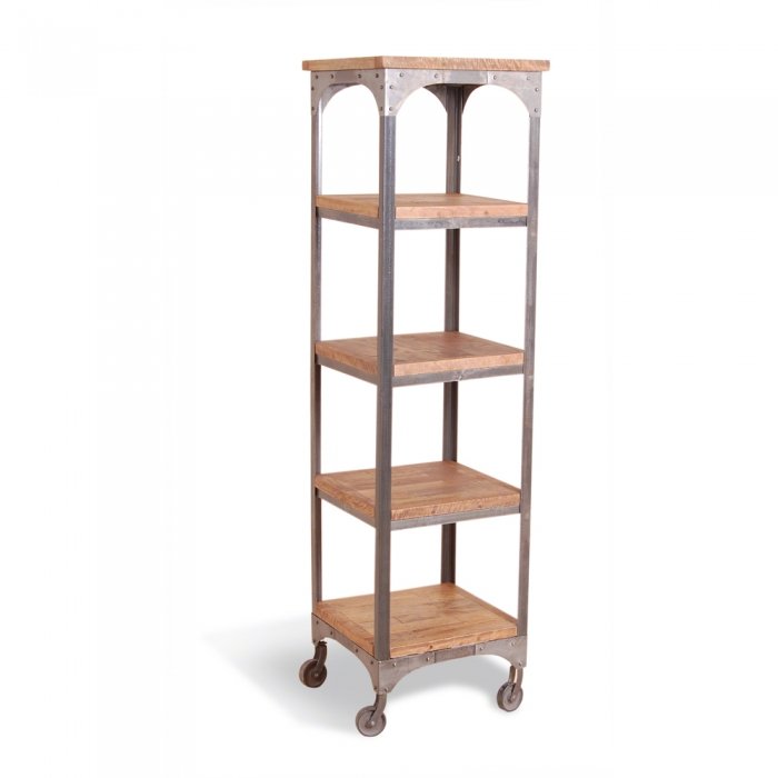 Стеллаж Industrial Metal Rust 5 Layer Corner Shelf Стеллаж Industrial Metal Rust 5 Layer Corner Shelf в Твери | Loft Concept
