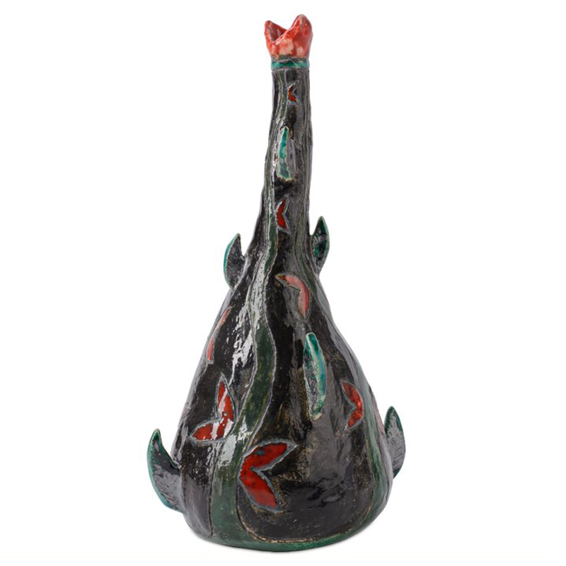 Ваза Gioffredo Vase Черный Красный Зеленый Ваза Gioffredo Vase Черный Красный Зеленый в Твери | Loft Concept