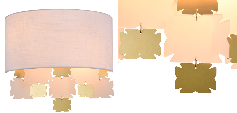 Бра Jacopo Mosaic Sconces Double Бра Jacopo Mosaic Sconces Double - Loft-Concept в Твери