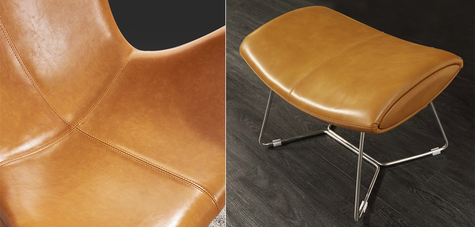 Кресло Имола Лаунж с оттоманкой - Loft-Concept в Твери