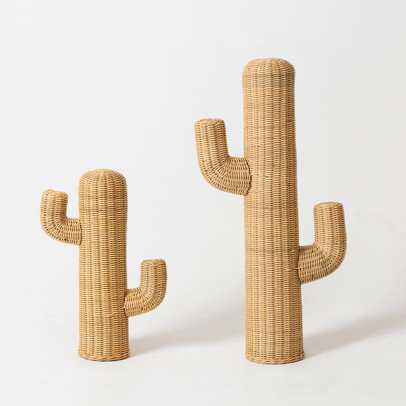 Статуэтка Braided Cactus Древесина Статуэтка Braided Cactus Древесина в Твери | Loft Concept
