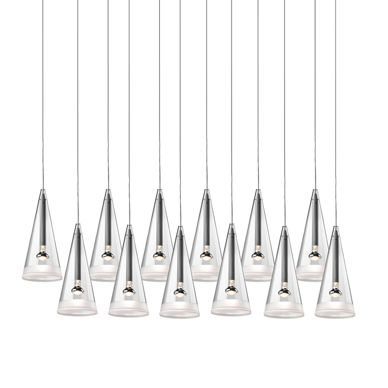 Люстра Flos Fucsia 12 Прозрачный Люстра Flos Fucsia 12 Прозрачный в Твери | Loft Concept