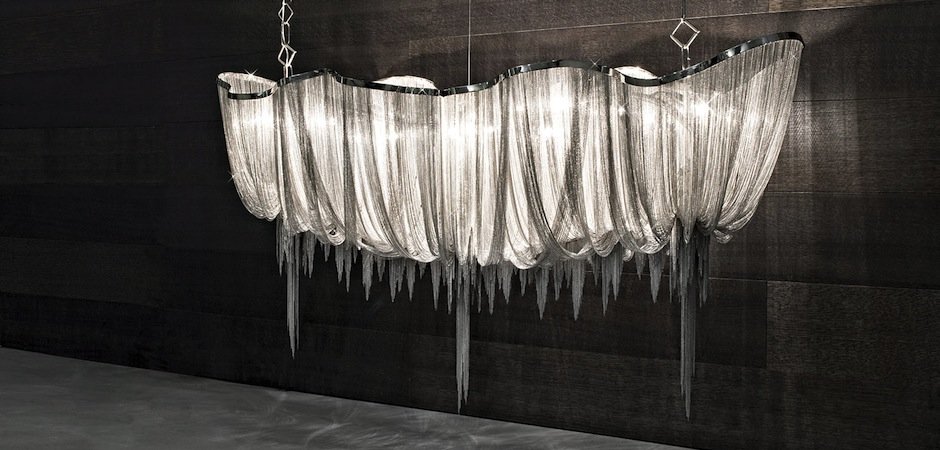 Люстра Atlantis Aluminium Chain Chandelier Люстра Atlantis Aluminium Chain Chandelier - Loft-Concept в Твери