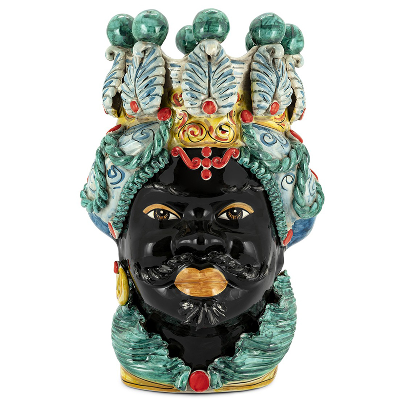 Ваза VASE MORO MAN BIG TRAD. II Мульти Ваза VASE MORO MAN BIG TRAD. II Мульти в Твери | Loft Concept