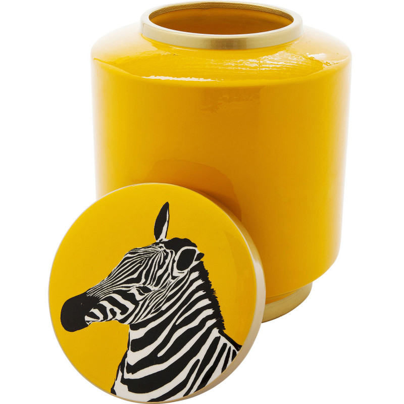 Ваза с крышкой Yellow Zebra Желтый Ваза с крышкой Yellow Zebra Желтый в Твери | Loft Concept