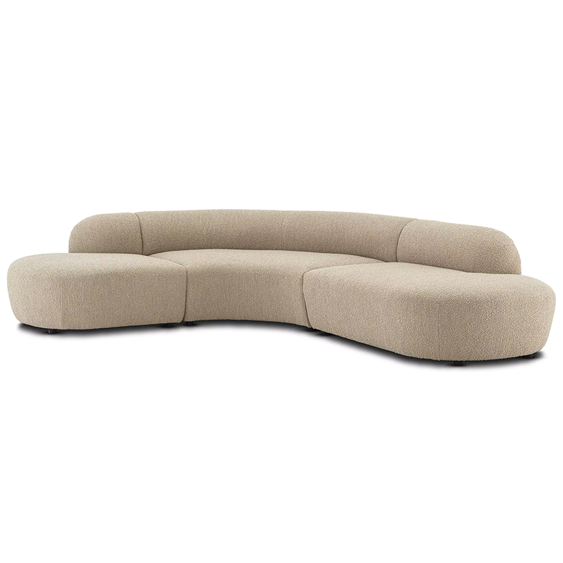 Диван Eichholtz Sofa Bjorn Boucle Sand Песочный Диван Eichholtz Sofa Bjorn Boucle Sand Песочный в Твери | Loft Concept