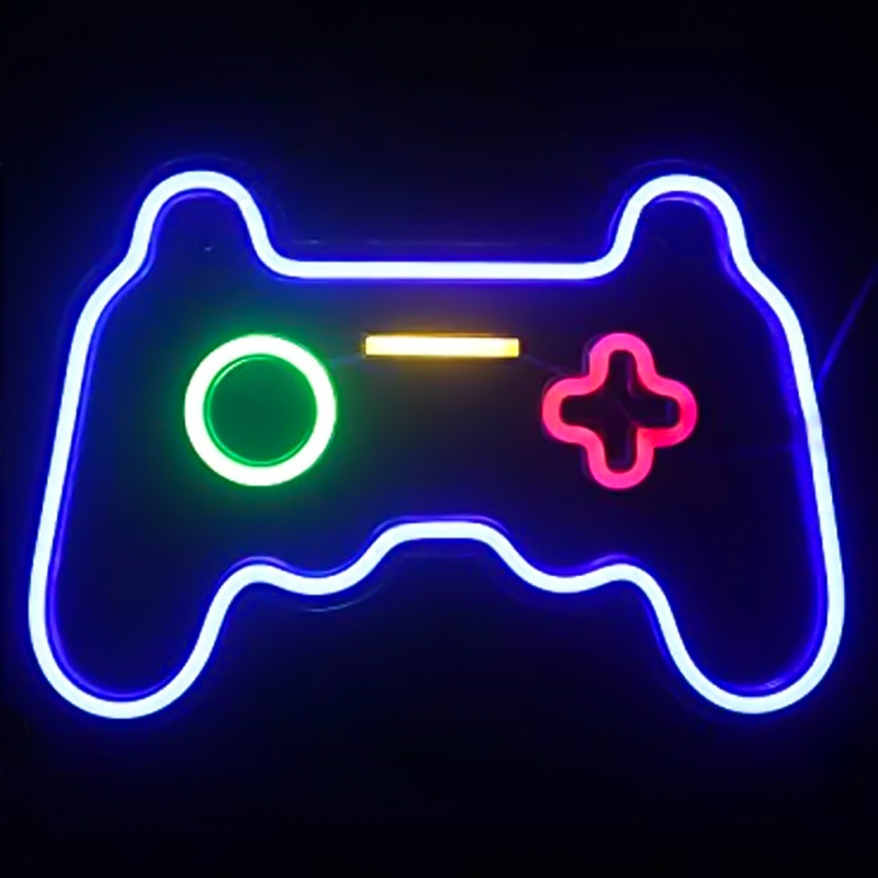 Неоновая настенная лампа Joystick Neon Wall Lamp Синий Зеленый Красный Желтый Прозрачный Неоновая настенная лампа Joystick Neon Wall Lamp Синий Зеленый Красный Желтый Прозрачный в Твери | Loft Concept