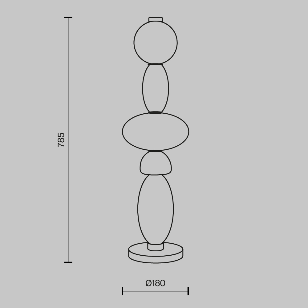 Настольный светильник Adore 3000К 23Вт в Твери