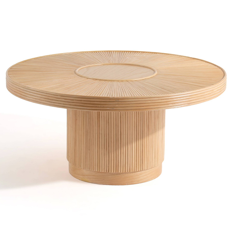 Кофейный стол Randi Wicker Coffee Table Светлый дуб Кофейный стол Randi Wicker Coffee Table Светлый дуб в Твери | Loft Concept