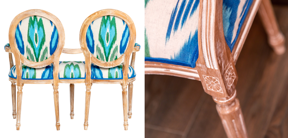 Диванетка с узором Ikat Pattern Диванетка с узором Ikat Pattern - Loft-Concept в Твери