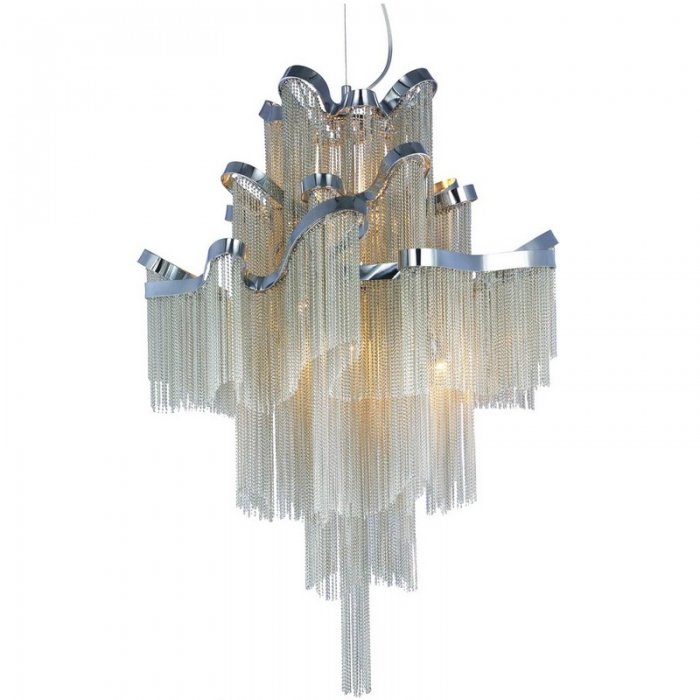 Люстра Stream Chandelier White Белый в Твери | Loft Concept 