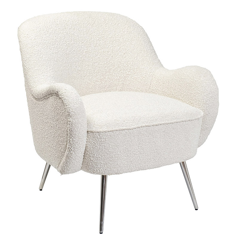 Кресло Boucle Choli Armchair Кремовый Кресло Boucle Choli Armchair Кремовый в Твери | Loft Concept