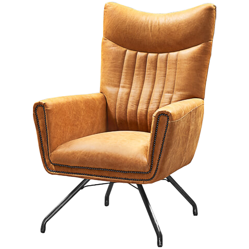 Кресло Carmela Chair Карамель Черный Кресло Carmela Chair Карамель Черный в Твери | Loft Concept